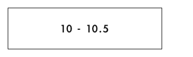 10 - 10.5