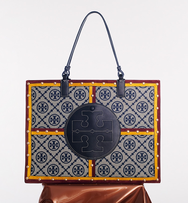 The new Ella quadrant tote - Tory Burch