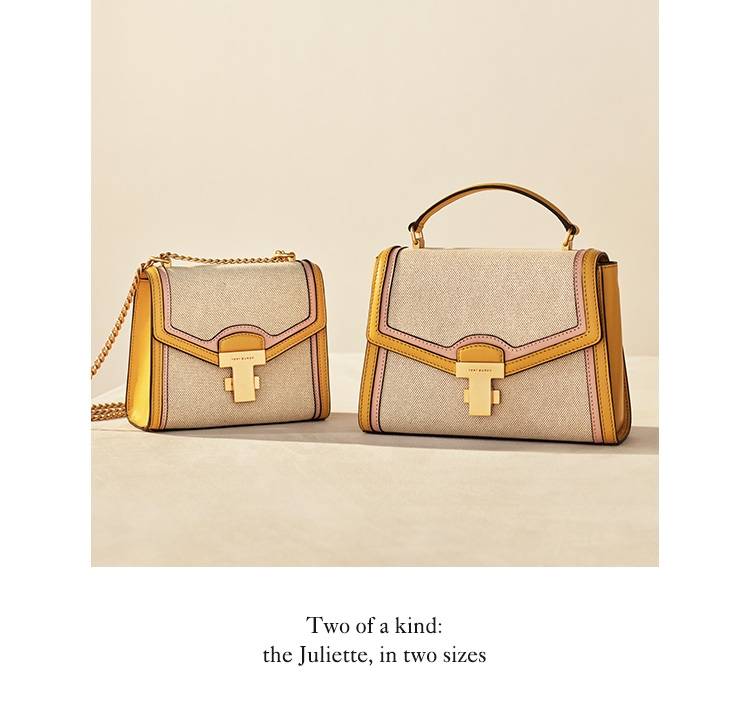 Two of a kind: the Juliette, in two sizes
