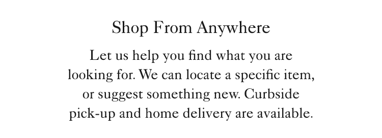 Shop From Anywhere