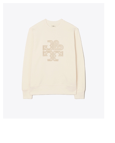 French Terry Heart Logo Crew