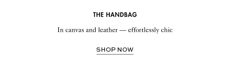 In canvas and leather - effortlessly chic - shop now