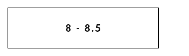 8 - 8.5