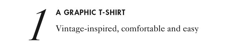 Vintage-inspired, comfortable and easy
