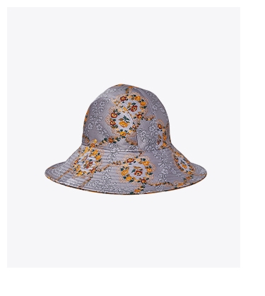 Brocade Reversible Bucket Hat