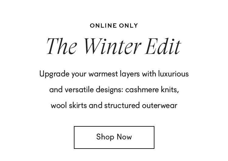 The Winter Edit