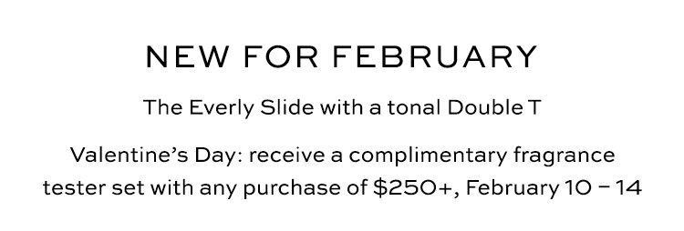 Complimentary fragrance tester set