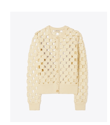 Wool Guipure Cardigan