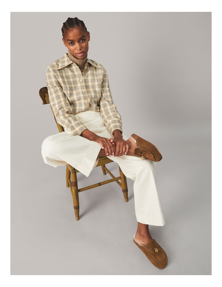 The Shearling Mule