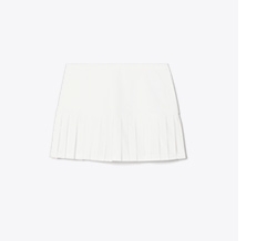 Pleated Hem Tennis Skirt