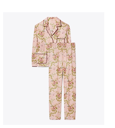 Silk Twill Pajama Set