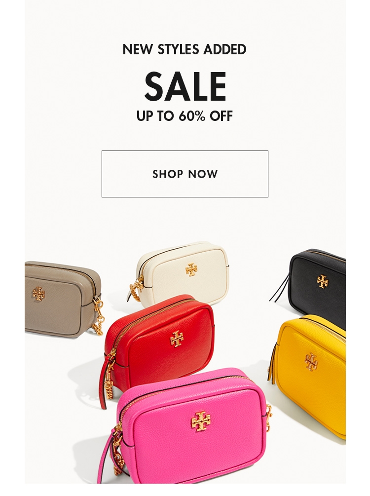 New sale styles added: up to 60% off - Tory Burch Email Archive