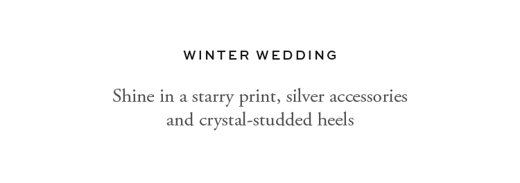 Shop Winter Wedding Looks