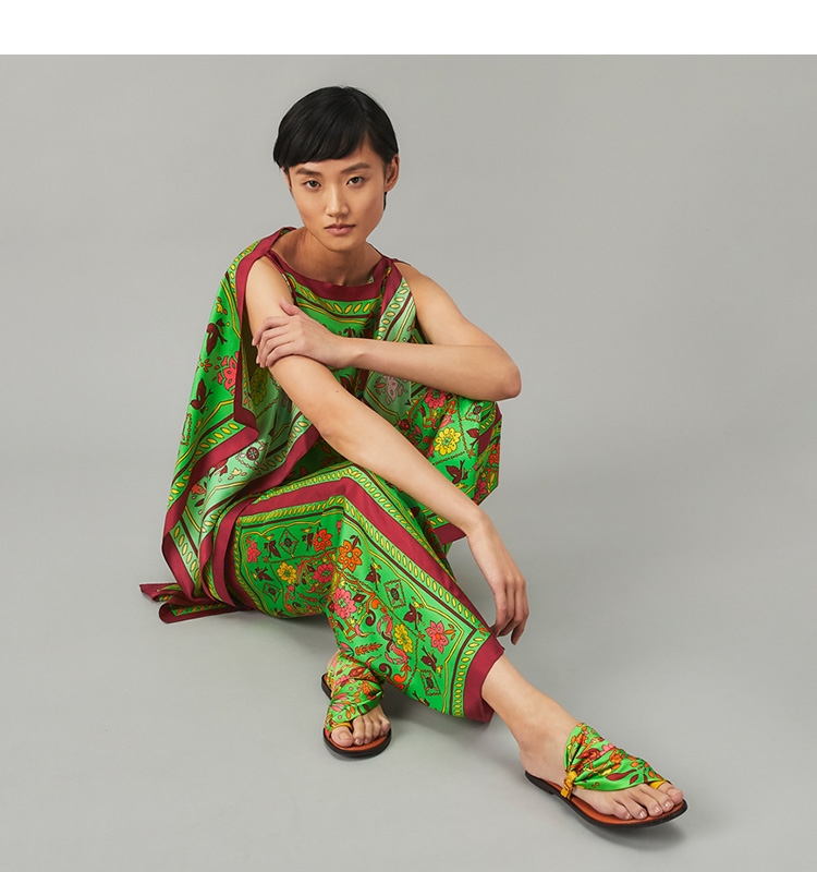 The Scarf Sandal