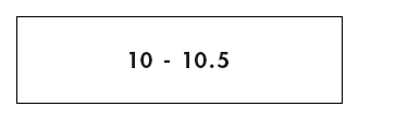 10 - 10.5