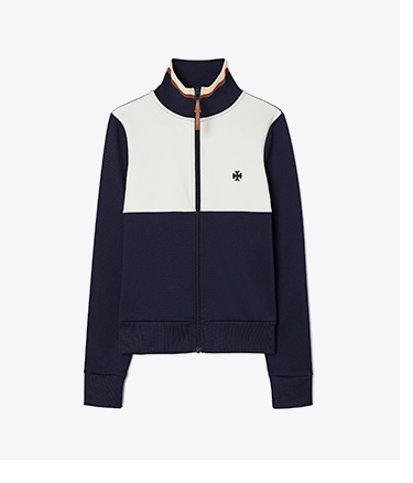Two Tone Retroknit Track Jacket