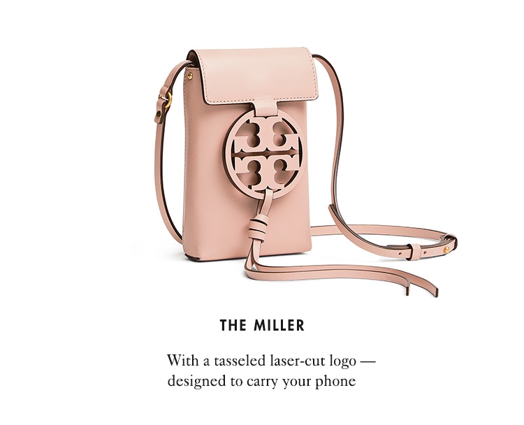 The Miller - with a tasseled laser-cut logo - designed to carry your phone