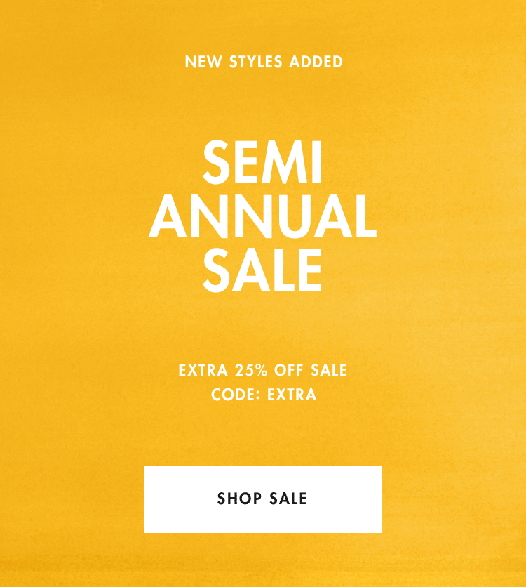 Semi annual sale