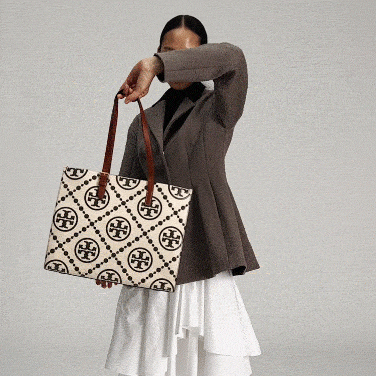 T Monogram Tote