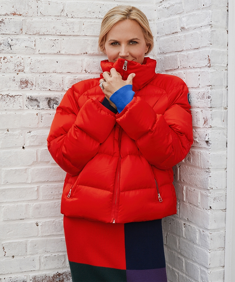 Introducing the puffer capsule: down jackets & totes - Tory Burch Email  Archive
