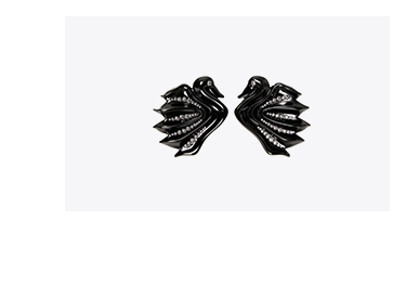 Swan Earrings