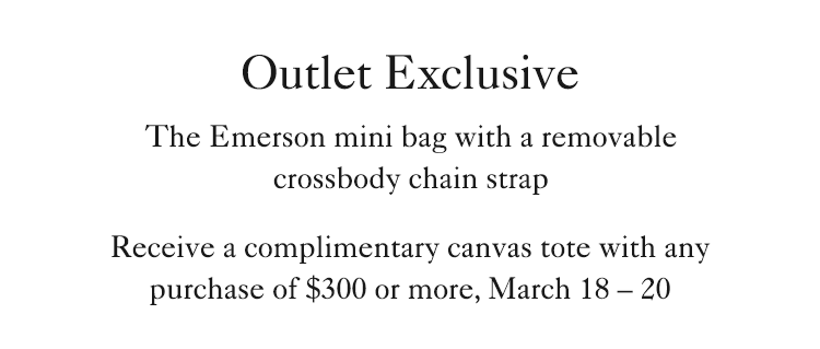 Visit our outlet stores