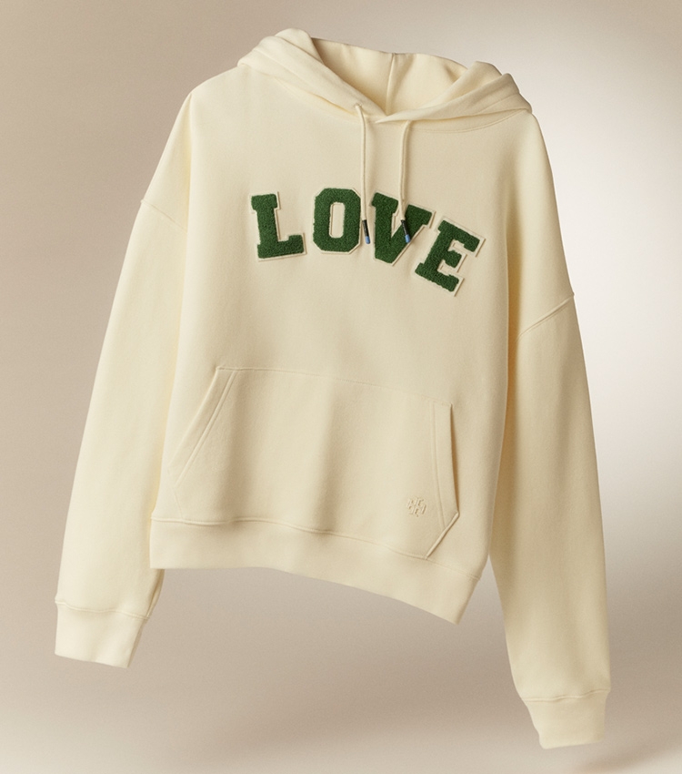 French Terry Love Hoodie