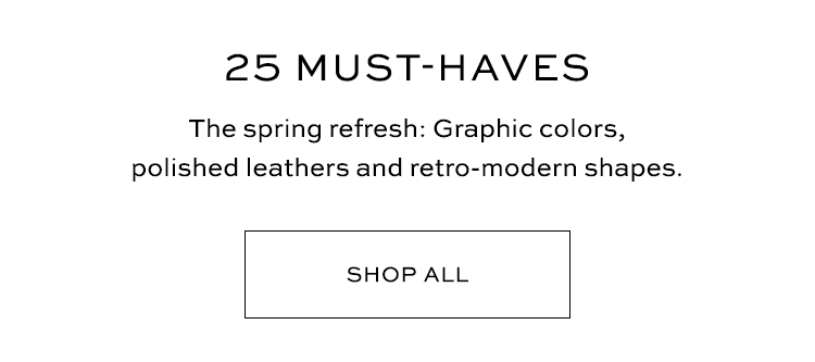 25 Must-Haves